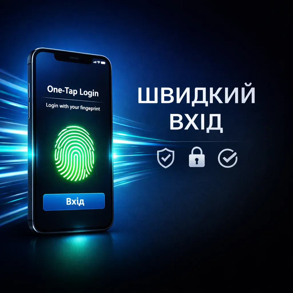 Швидкий вхід в особистий кабінет Parik24 через телефон або комп'ютер