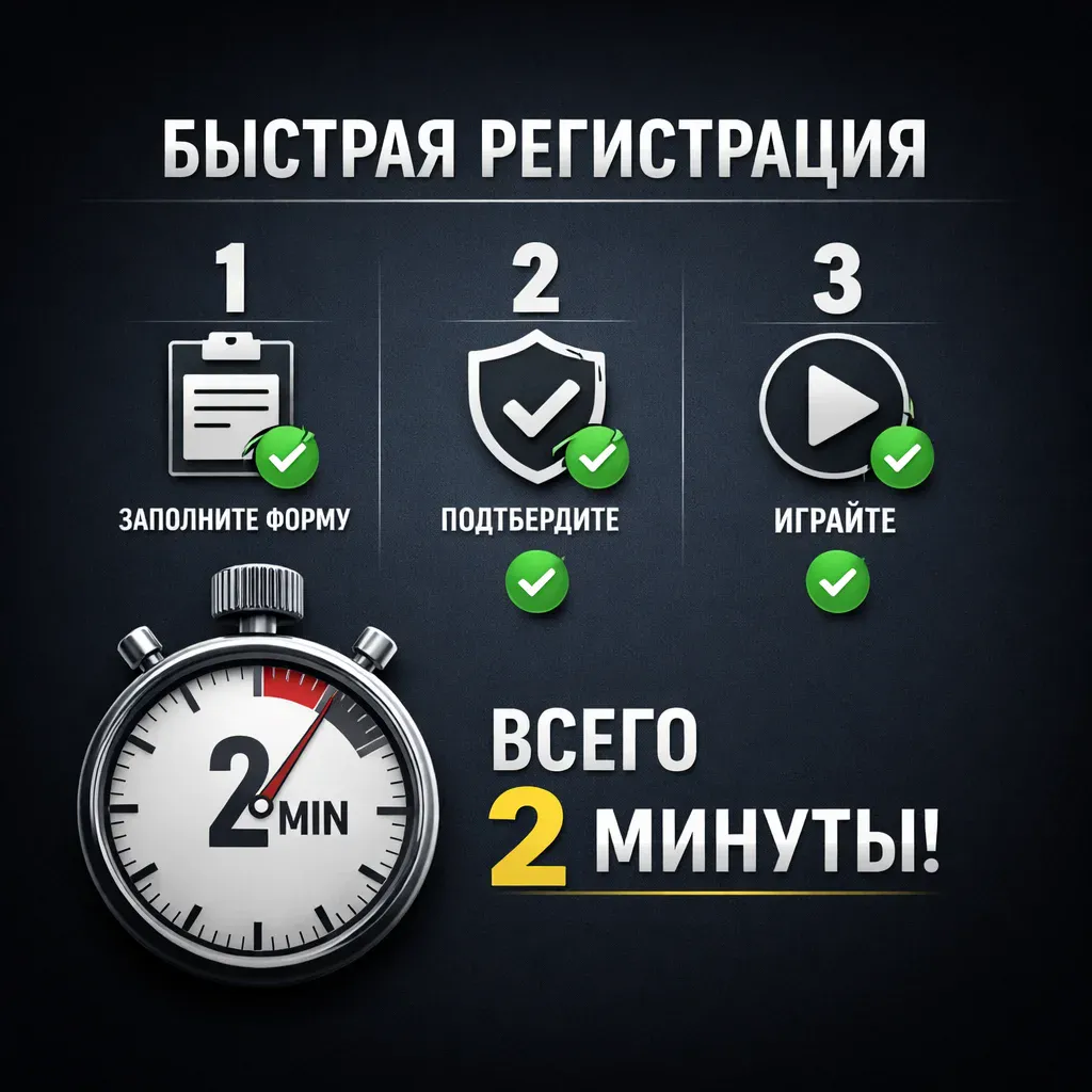 Быстрая регистрация в Parik24 за 2 минуты - создай аккаунт и начни играть