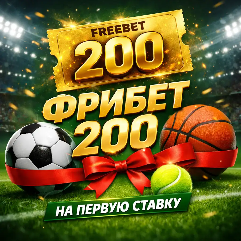 Фрибет 200 гривен на первую ставку в букмекерской конторе Парик24